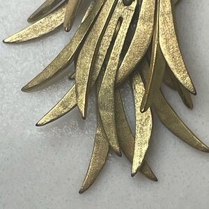 Fringe Leaf Earrings